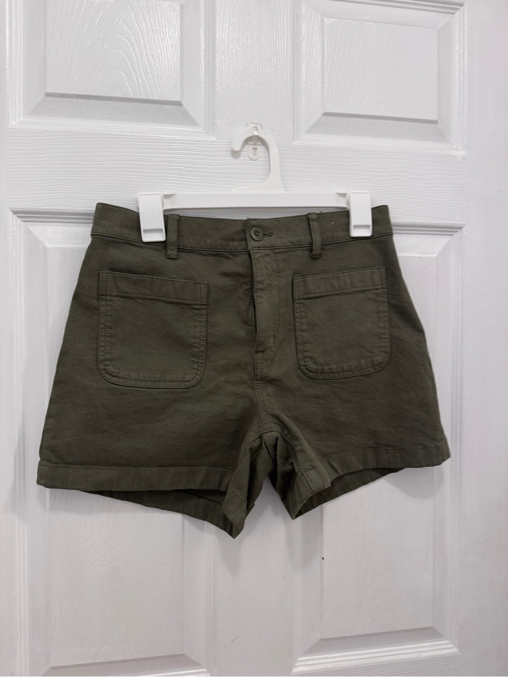Madewell Olive Green Emmy/Emmet shorts